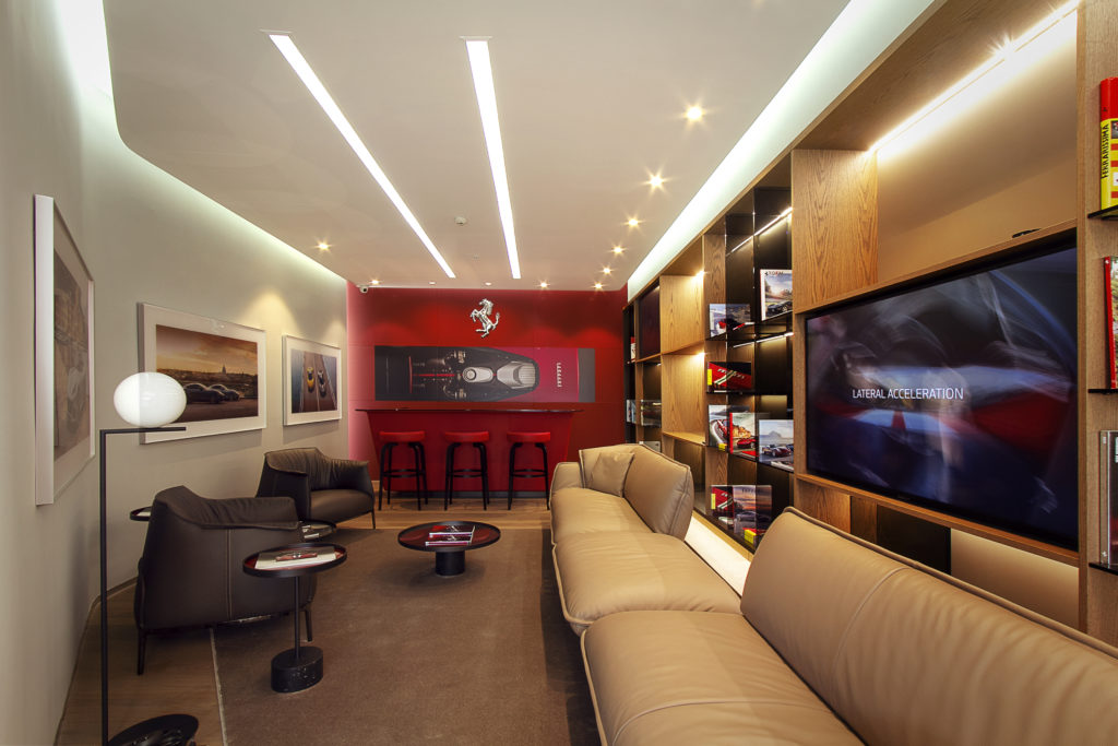 Sala de estar Ferrari